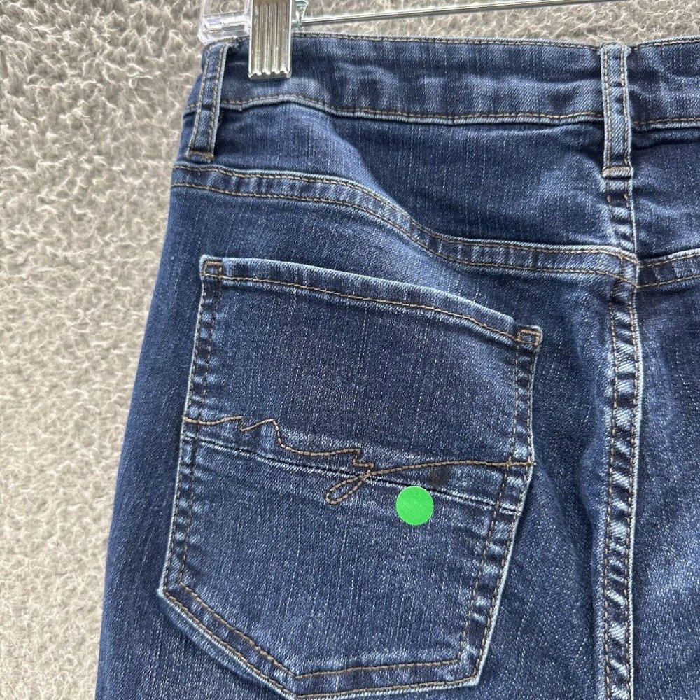 Soho Jeans Women's 2 Blue Denim Curvy Crop Jeans Size 2 - Picture 4 of 15